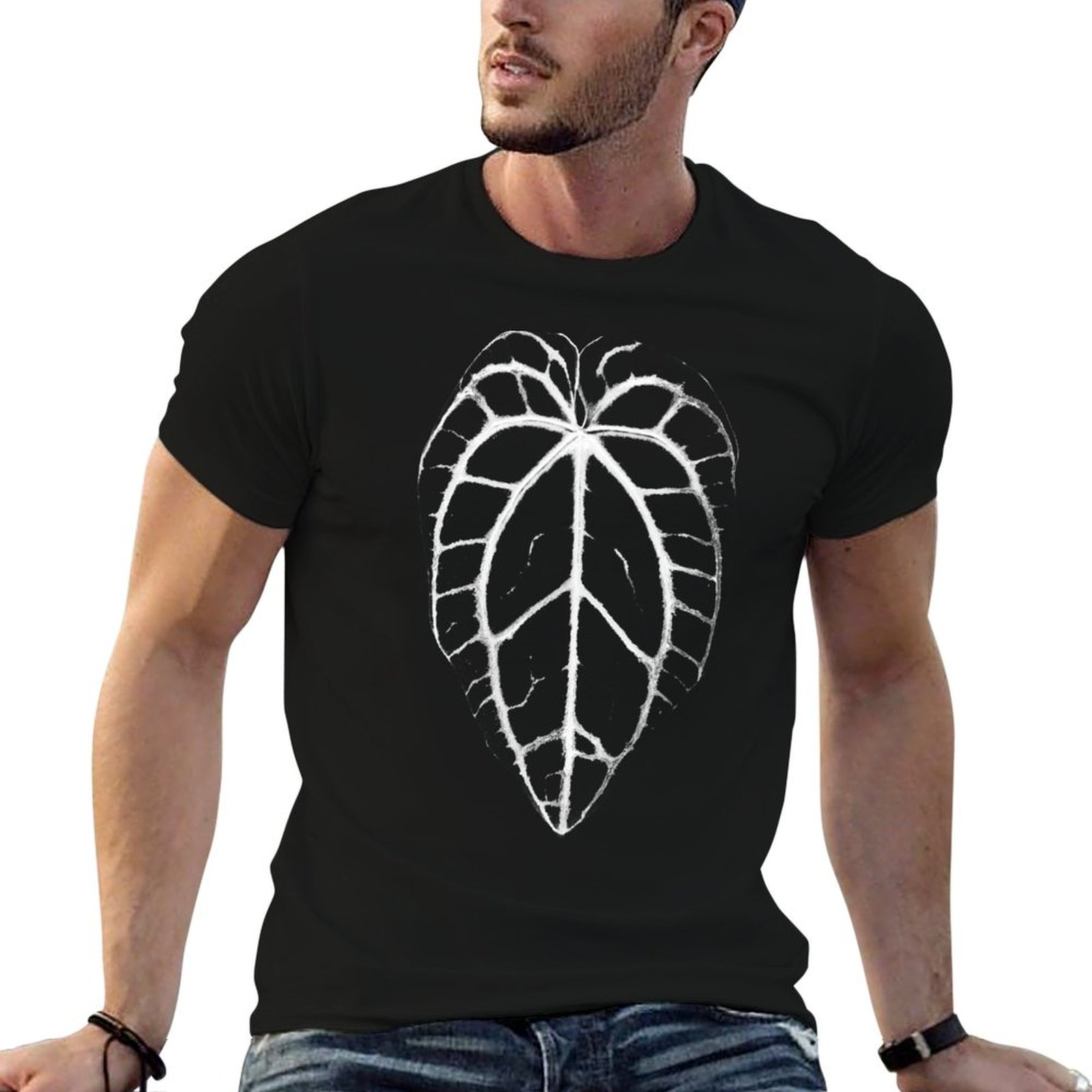 Anthurium Crystallinum - تي شيرت ANTHURIUM CRYSTALLINUM VEINS تي
