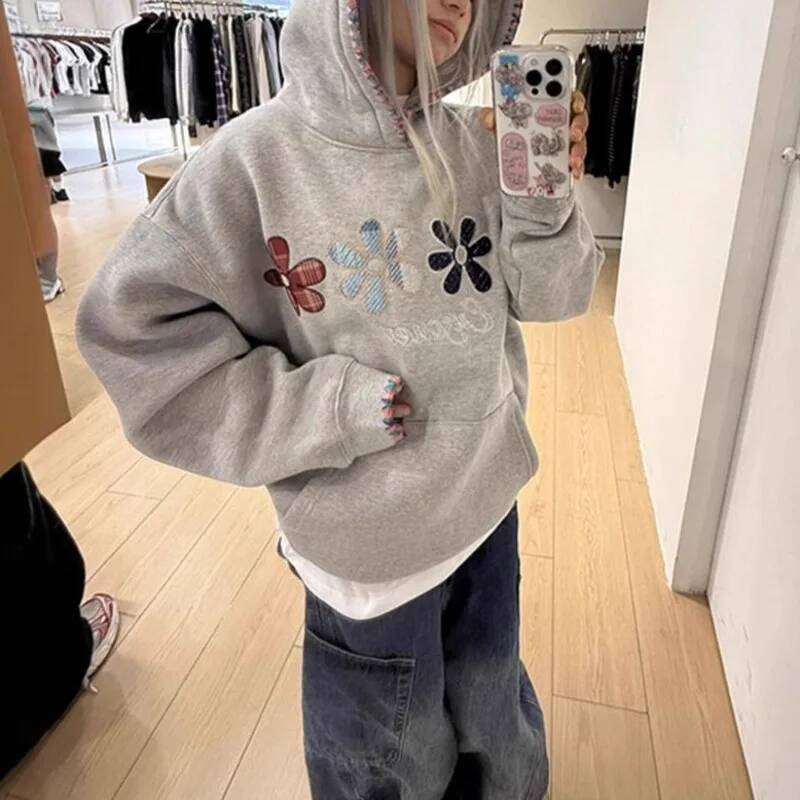 Plant Parent Hoodie - هودي نسائي مريح للخريف والشتاء بتطريز