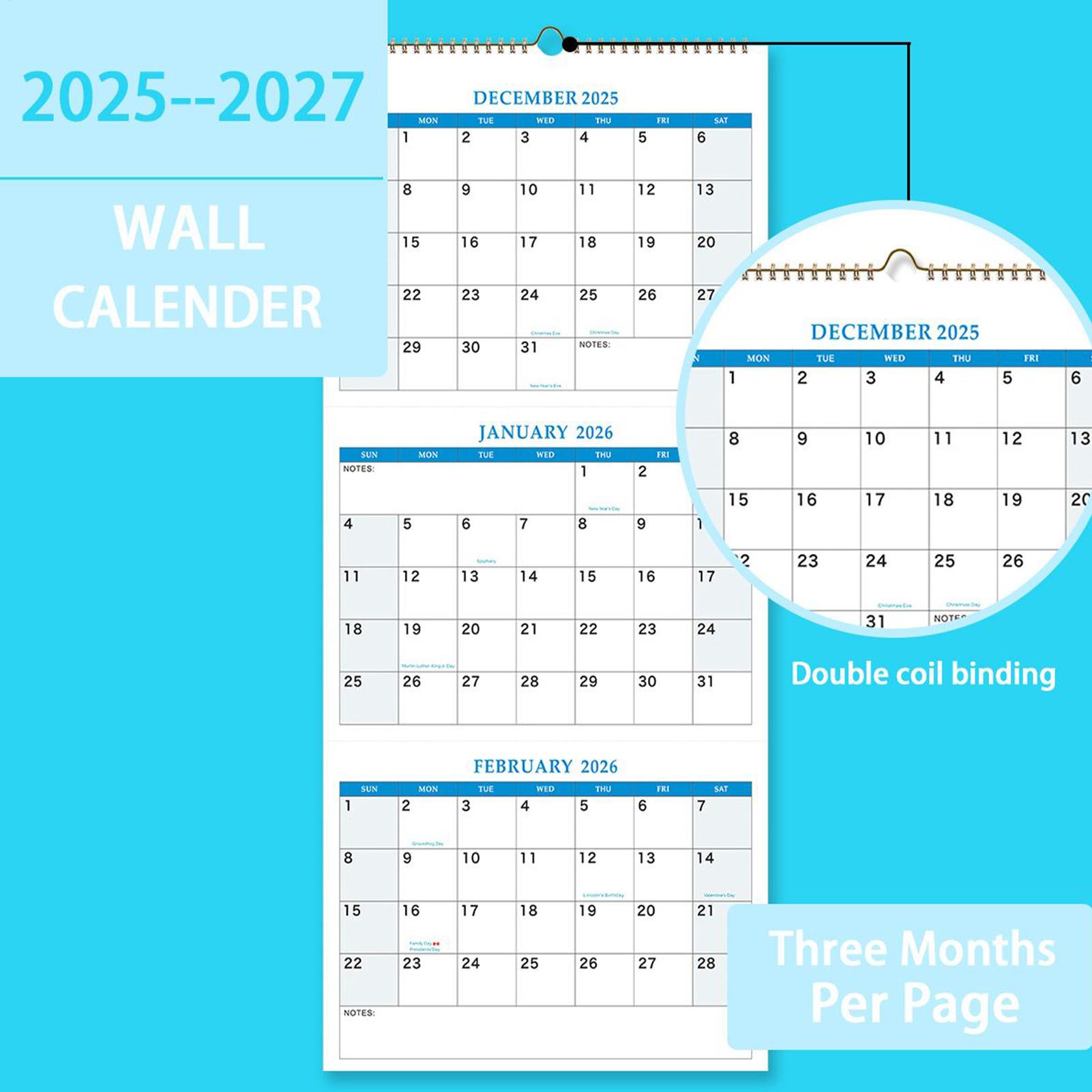 تقويم حائط كبير لعام 2026، تقو - مراجعة Planned Parenthood وسعره