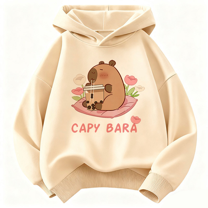 هودي كاواي كابيبارا بتصميم طفل - مراجعة Plant Parent Hoodie وسعره