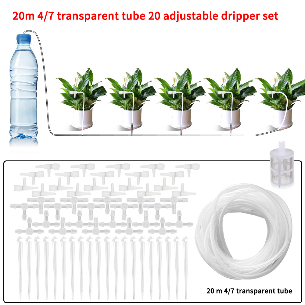 طقم ري بالتنقيط للحدائق مع صما - مراجعة Plant Parent Kit وسعره